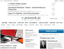 Tablet Screenshot of akademia.e-prawnik.pl